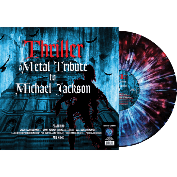 Thriller - A Metal Tribute to Michael Jackson (Red-Blue Splatter Vinyl) - Cleopatra Records
