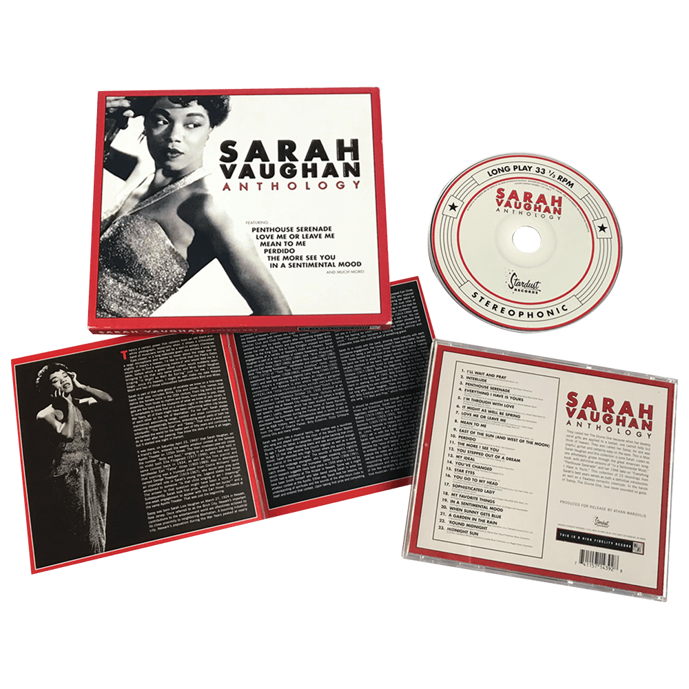 Sarah Vaughan - Anthology (CD) - Cleopatra Records