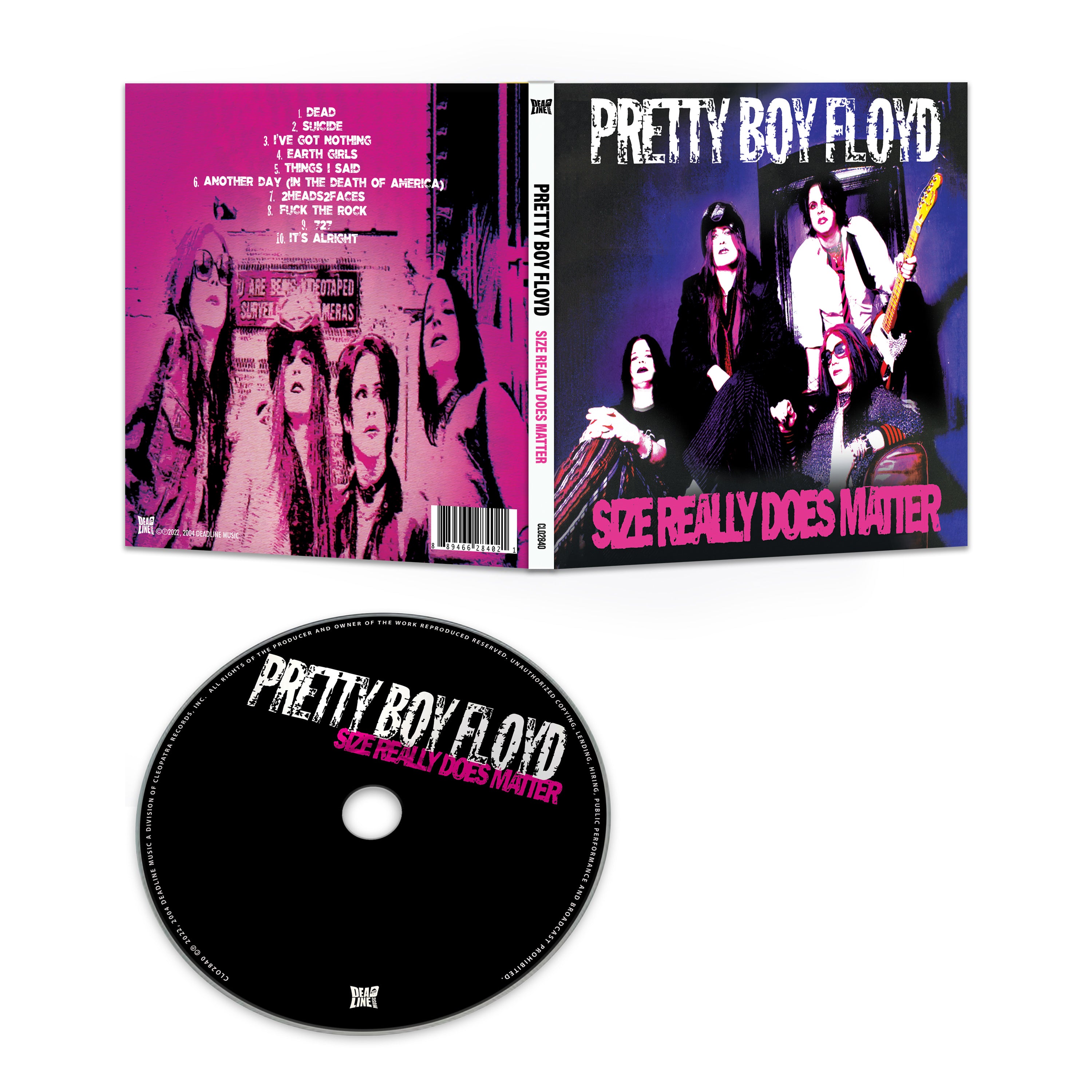 Pretty Boy Floyd - Size Really Does Matter (CD) - Cleopatra Records