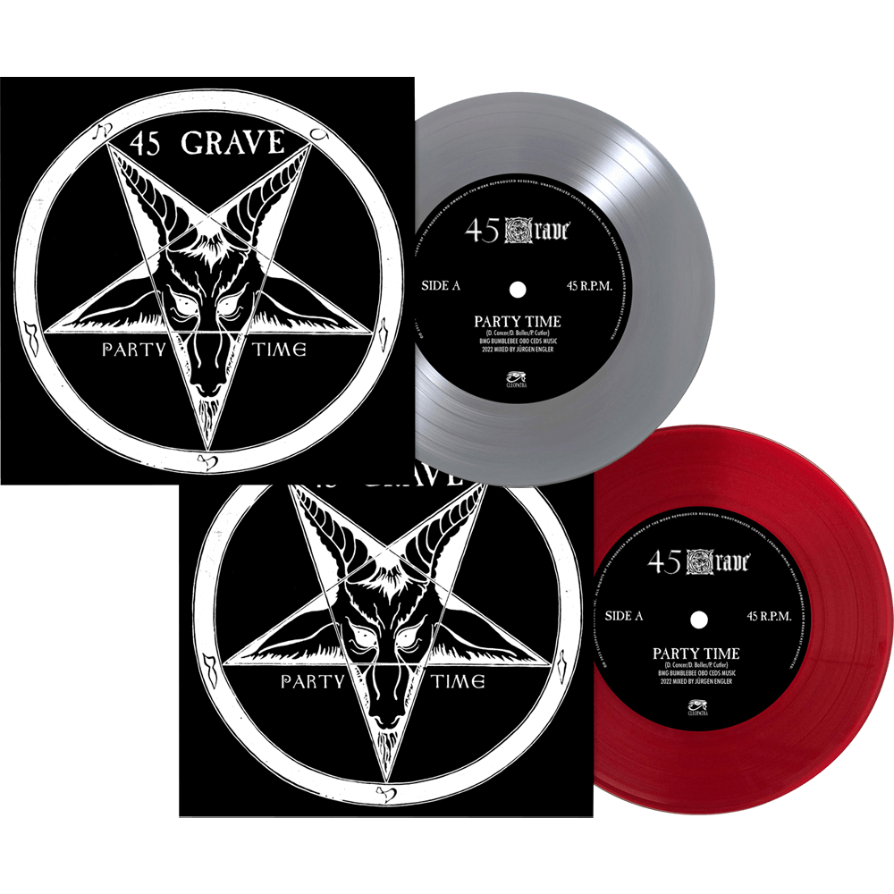 45 Grave - Party Time (Colored 7" Vinyl)
