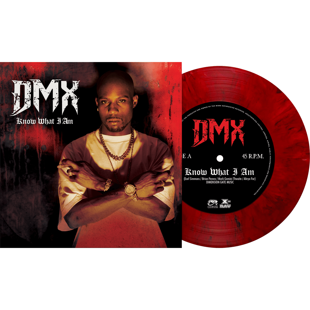 DMX - Know What I Am (Limited Edition Red Marble 7" Vinyl) - Cleopatra Records