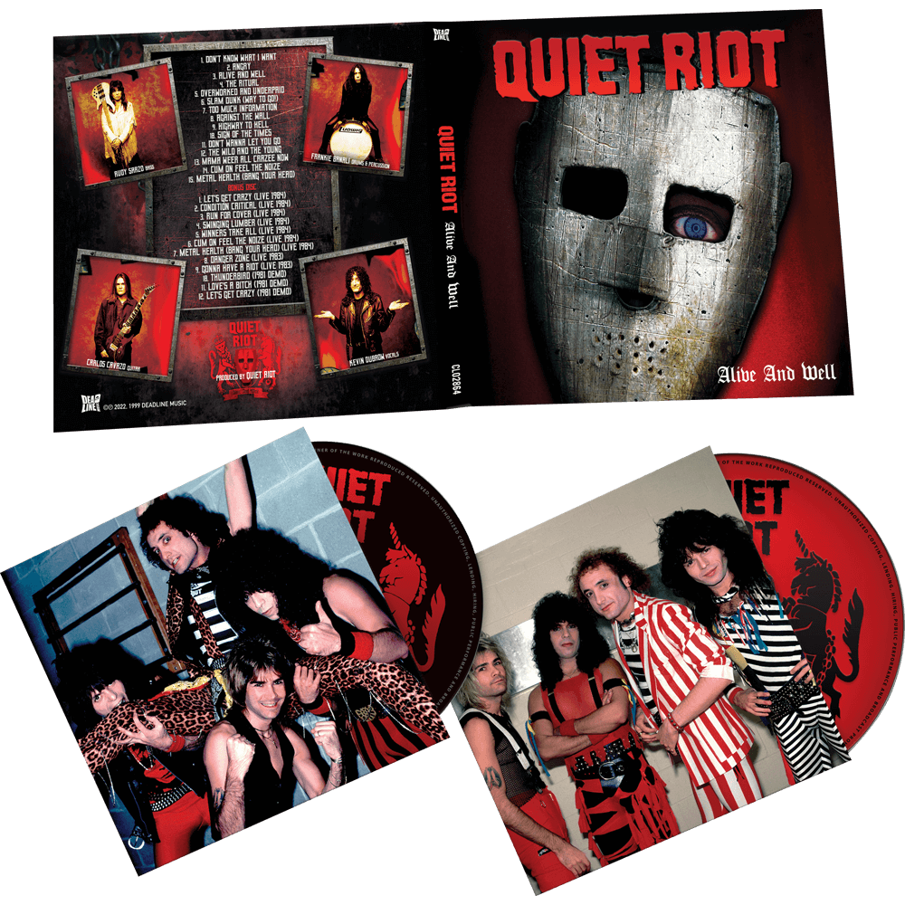 Quiet Riot - Alive and Well - Deluxe Edition (2 CD) - Cleopatra Records