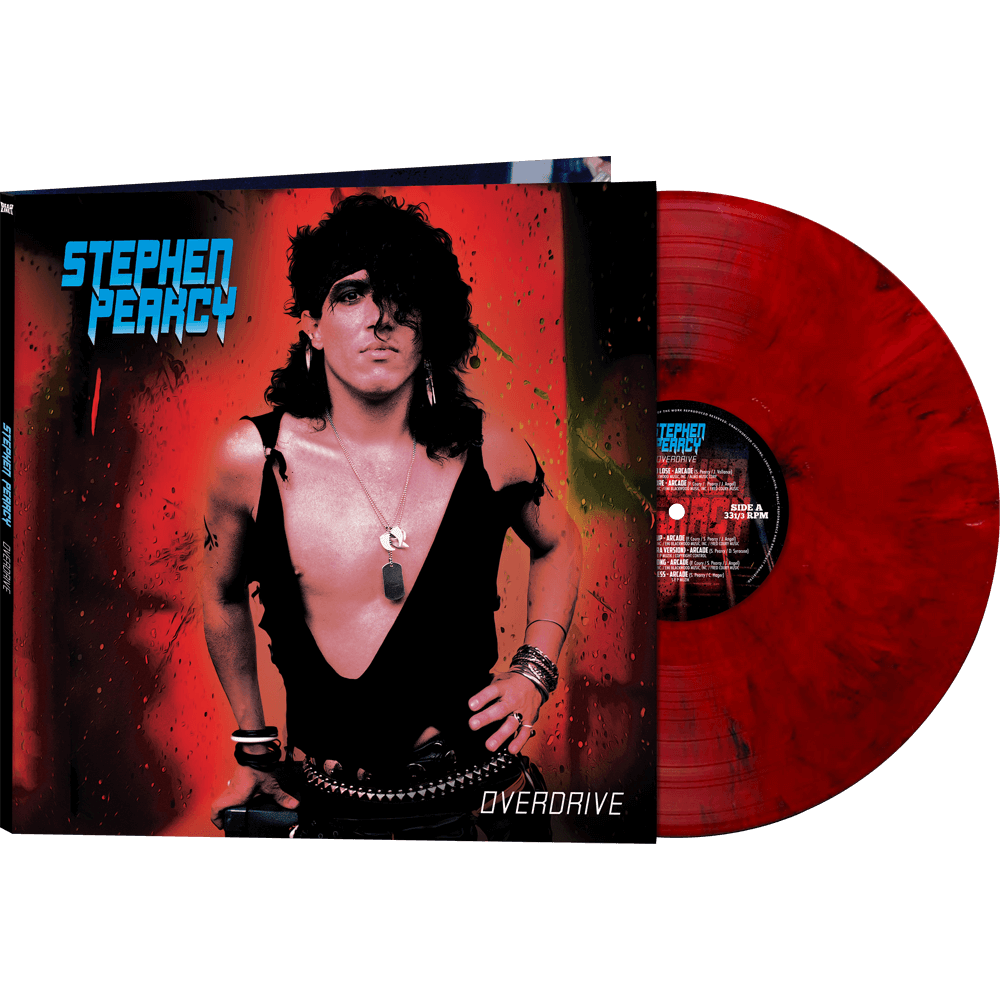 Stephen Pearcy - Overdrive (Red Marble Vinyl)