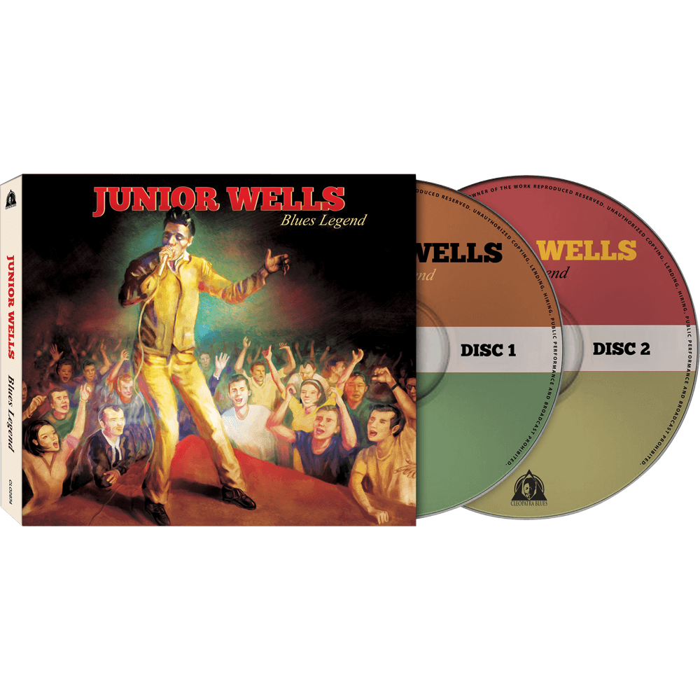 Junior Wells - Blues Legend (2 CD) - Cleopatra Records