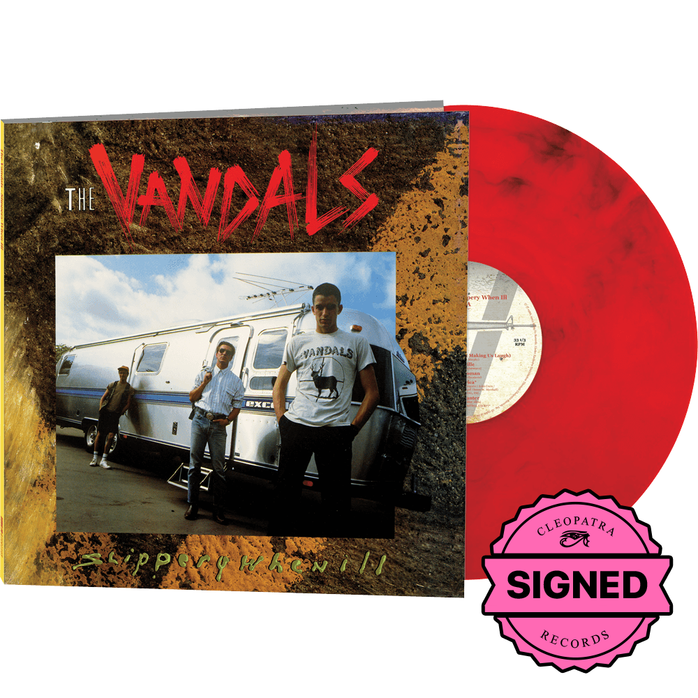 The Vandals - Slippery When Ill (Red Marble Vinyl - Signed by Joe Escalante)