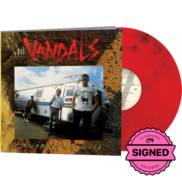 The Vandals - Slippery When Ill (Red Marble Vinyl - Signed by Joe