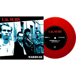 UK Subs - Warhead (Colored 7" Vinyl) - Cleopatra Records