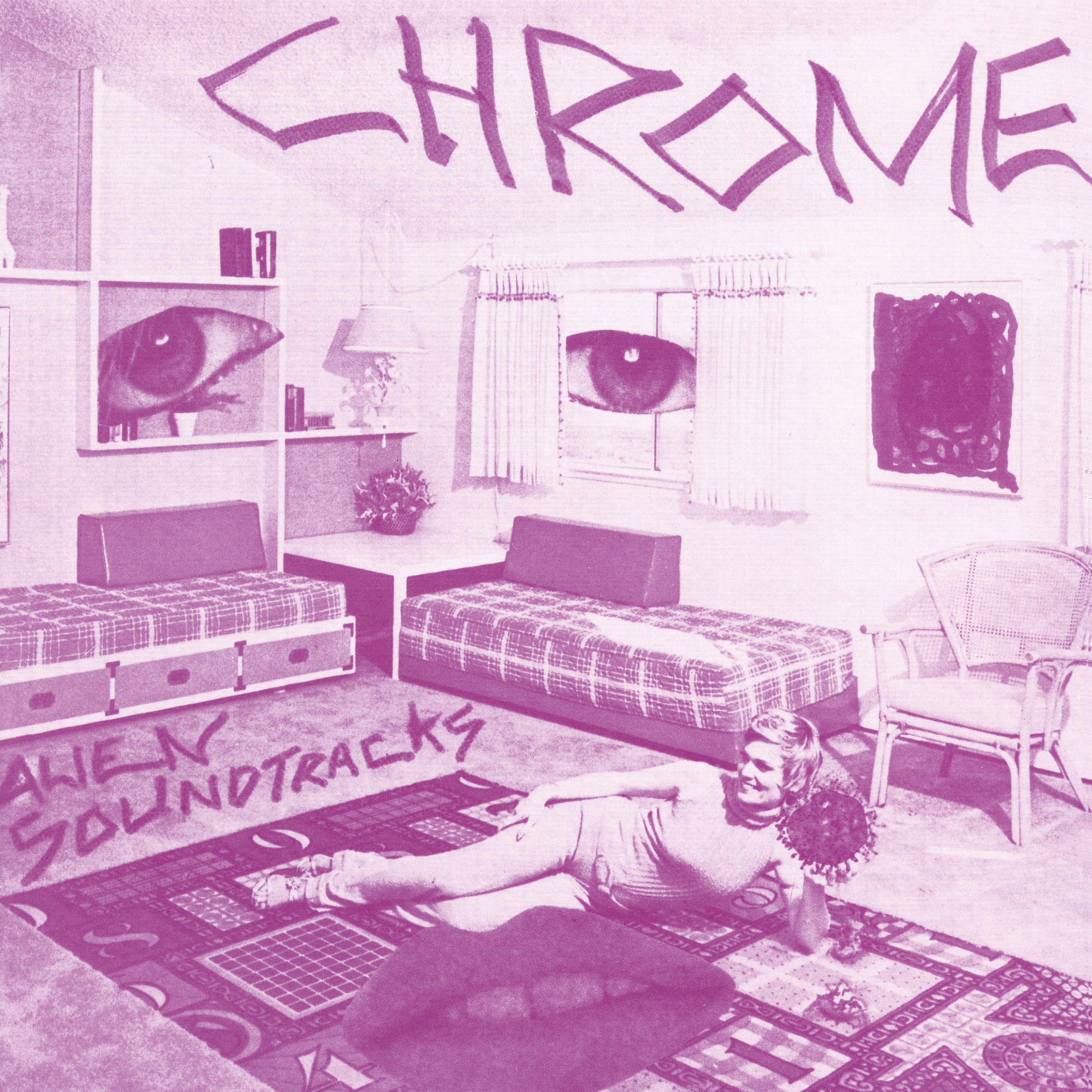 Chrome - Alien Soundtracks (Purple Splatter Vinyl) - Cleopatra Records