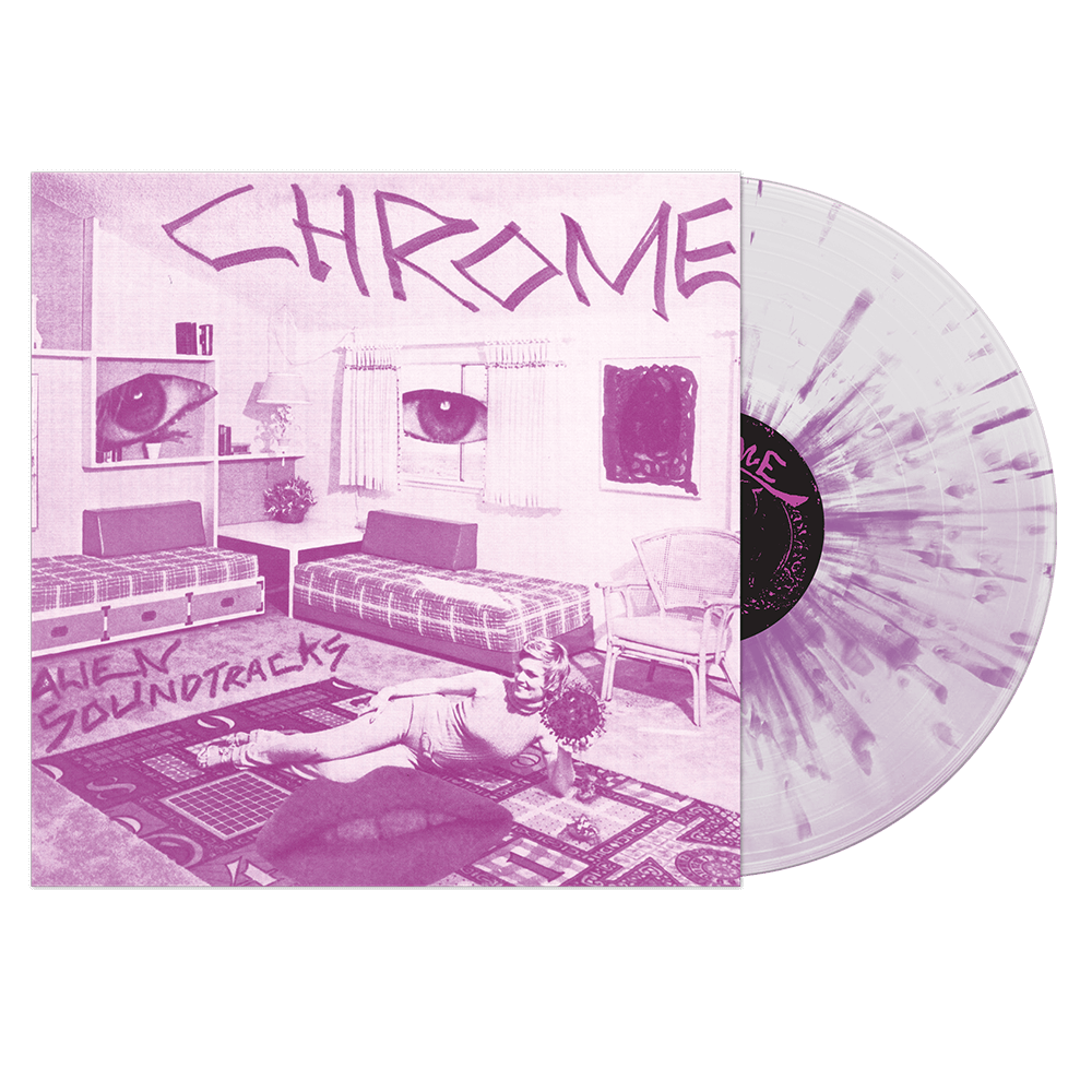 Chrome - Alien Soundtracks (Purple Splatter Vinyl)