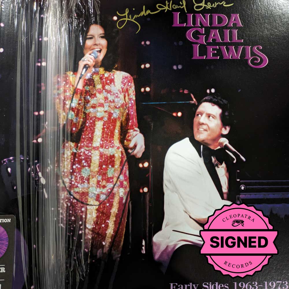 Linda Gail Lewis - Early Sides 1963-1973 (Purple Splatter Vinyl - Signed By Linda Gail Lewis))