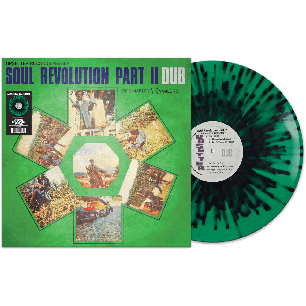 Bob Marley & The Wailers - Soul Revolution Part II Dub (Green Splatter Vinyl)