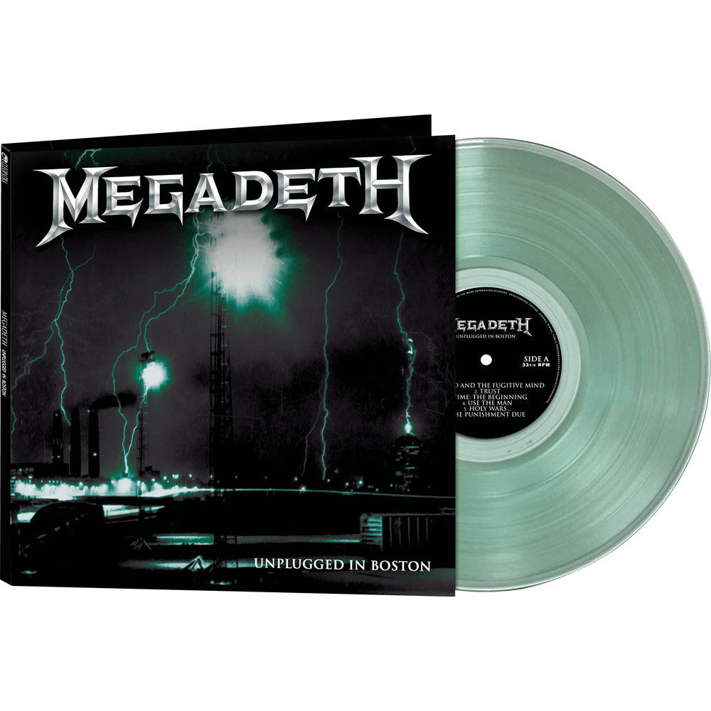 Megadeth - Unplugged in Boston (Coke Bottle Green Vinyl) - Cleopatra Records