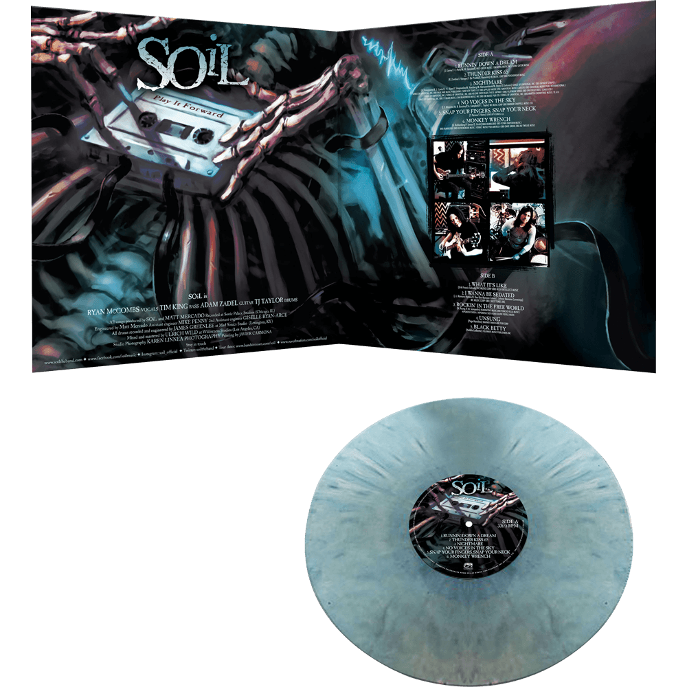 Soil - Play It Forward (Blue & White Marble Vinyl)