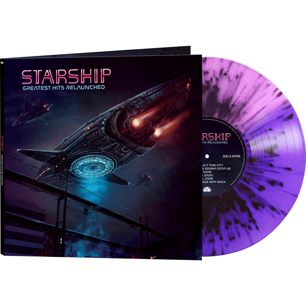 Starship - Greatest Hits Relaunched (Split Color Splatter Vinyl) - Cleopatra Records