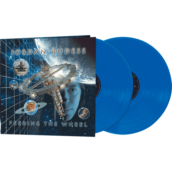 Jordan Rudess - Feeding the Wheel (Blue Double Vinyl) - Cleopatra Jordan Rudess - Feeding the Wheel (Blue Double Vinyl) - Cleopatra