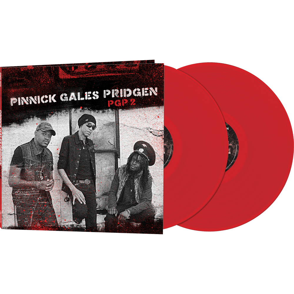 Pinnick Gales Pridgen - PGP 2 (Limited Edition Red Double Vinyl) - Cleopatra Records