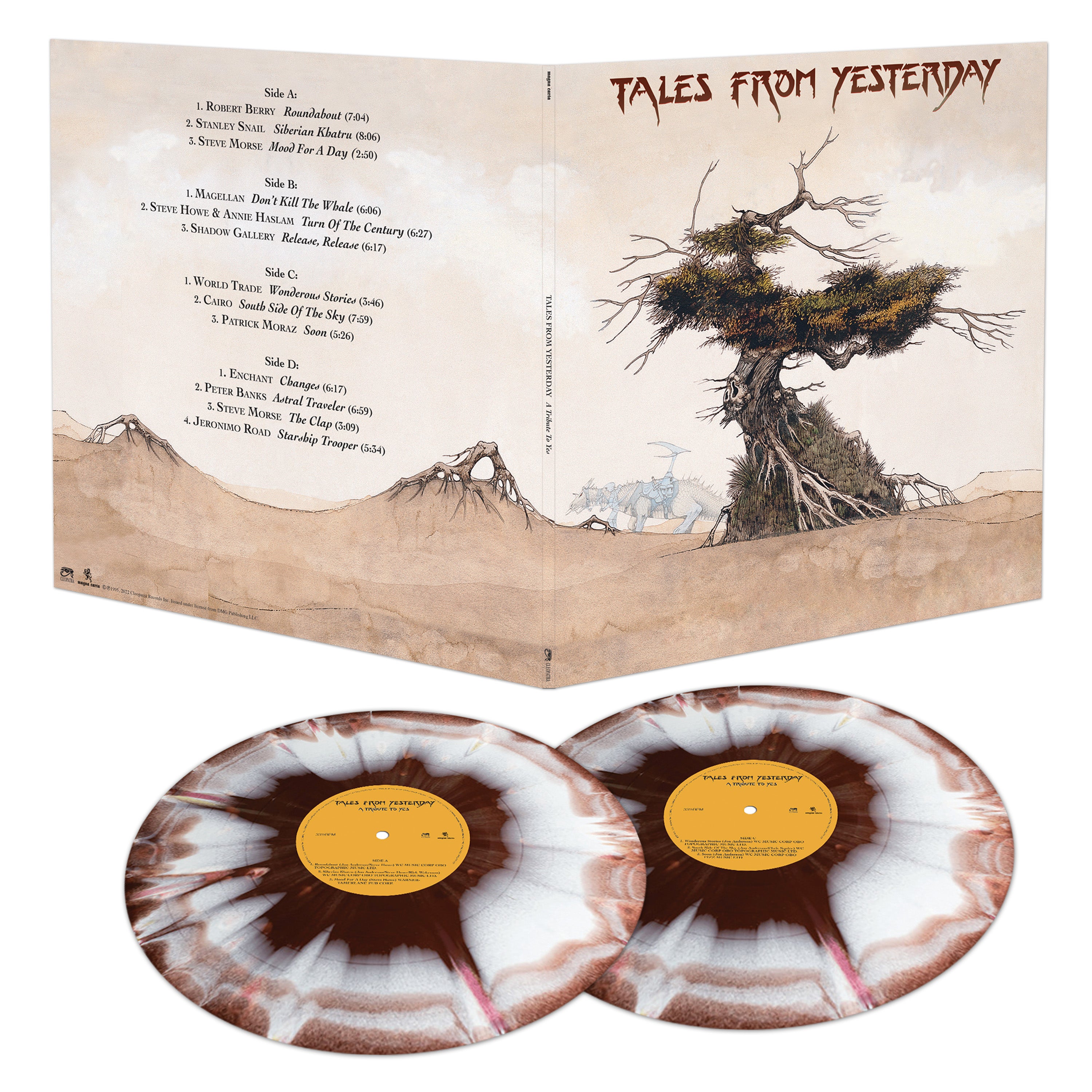 Tales From Yesterday - A Tribute To Yes (Brown & White Haze Vinyl)