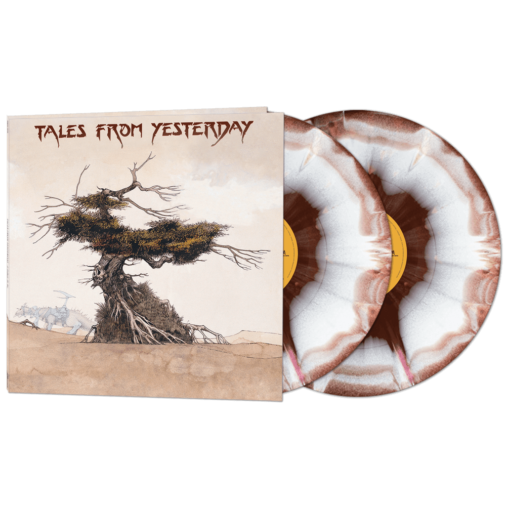 Tales From Yesterday - A Tribute To Yes (Brown-White Haze Double Vinyl) - Cleopatra Records