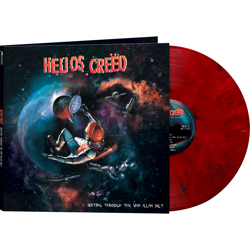 Helios Creed - Busting Through The Van Allan Belt (Red Marble Vinyl)