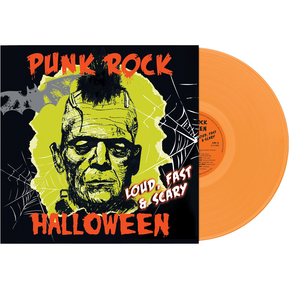 Punk Rock Halloween - Loud, Fast & Scary (Orange Vinyl) - Cleopatra Records