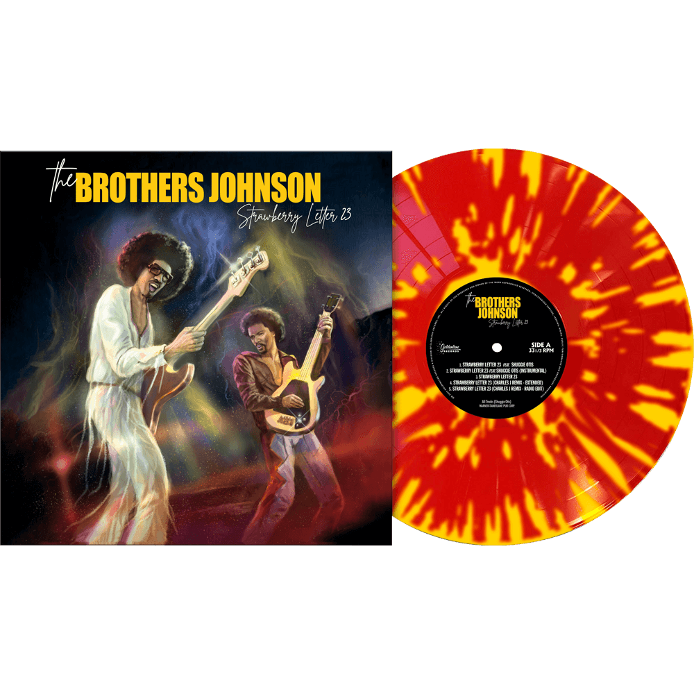 The Brothers Johnson - Strawberry Letter 23 (Red & Yellow Splatter Vinyl) - Cleopatra Records