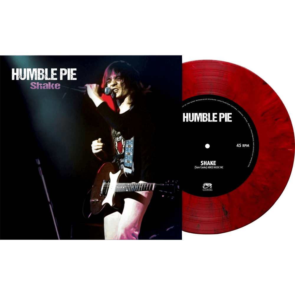 Humble Pie - Shake (Red Marble 7" Vinyl) - Cleopatra Records