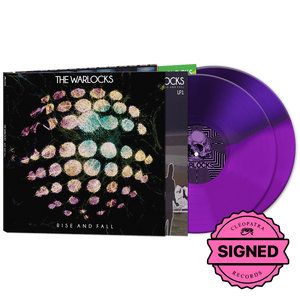 The Warlocks - Rise & Fall (Purple/Violet Double Vinyl - Signed)