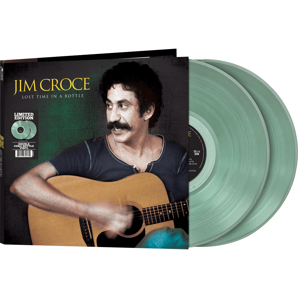 Jim Croce - Lost Time In A Bottle (Coke Bottle Green Double Vinyl) - Cleopatra Records