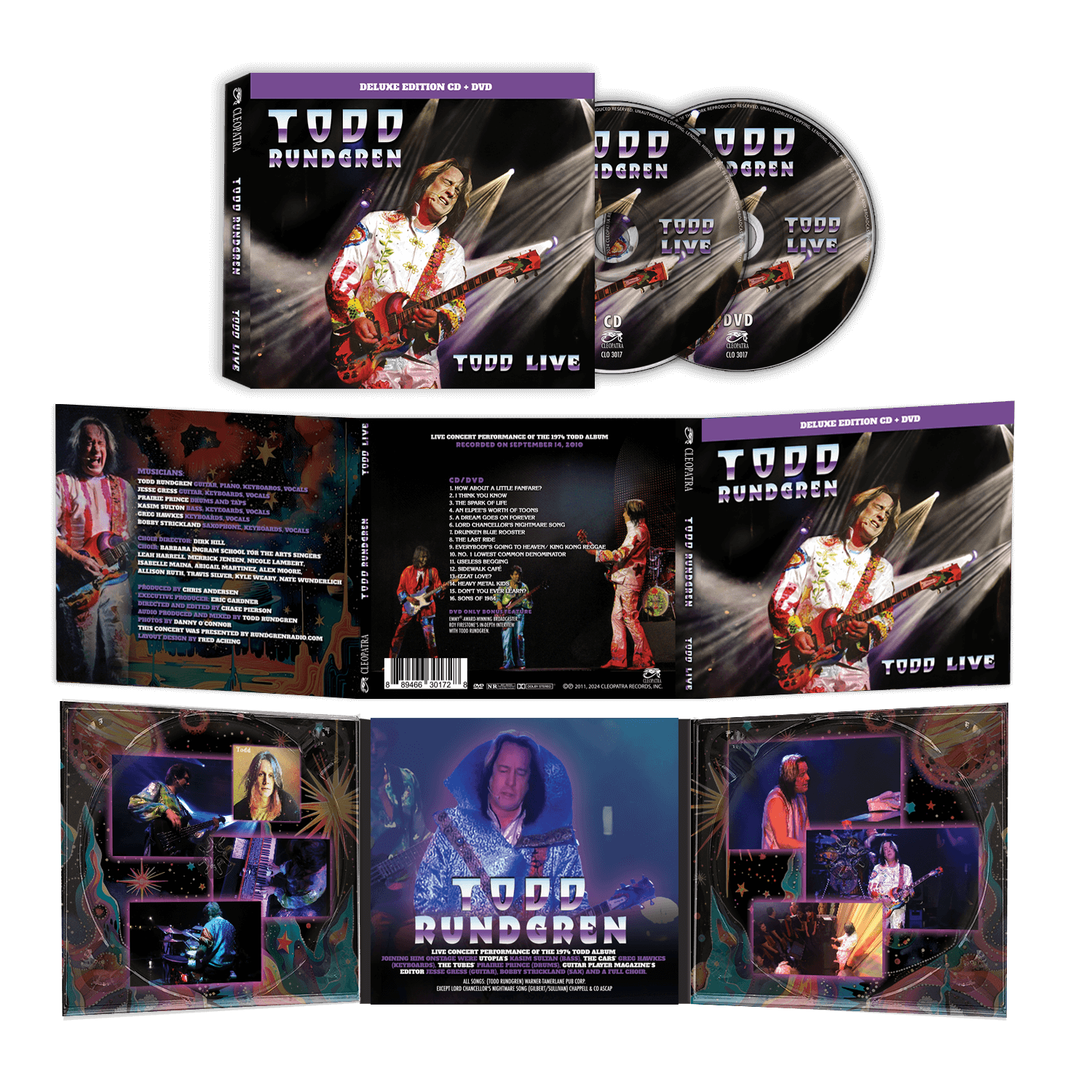 Todd Rundgren - Todd Live (Deluxe CD + DVD)