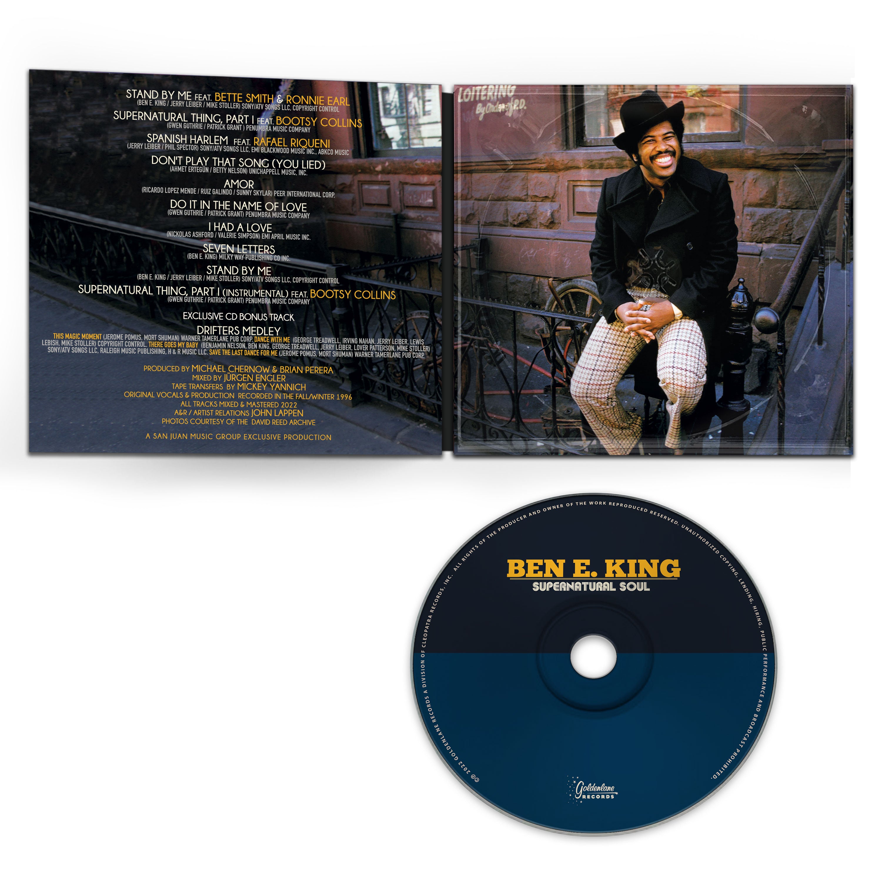 Ben E. King - Supernatural Soul (CD Digipak) - Cleopatra Records