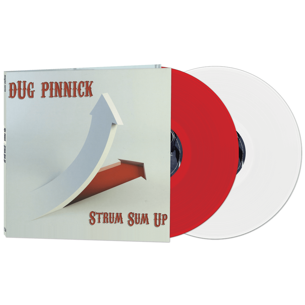 Dug Pinnick - Strum Sum Up (Red-White Double Vinyl) - Cleopatra Records