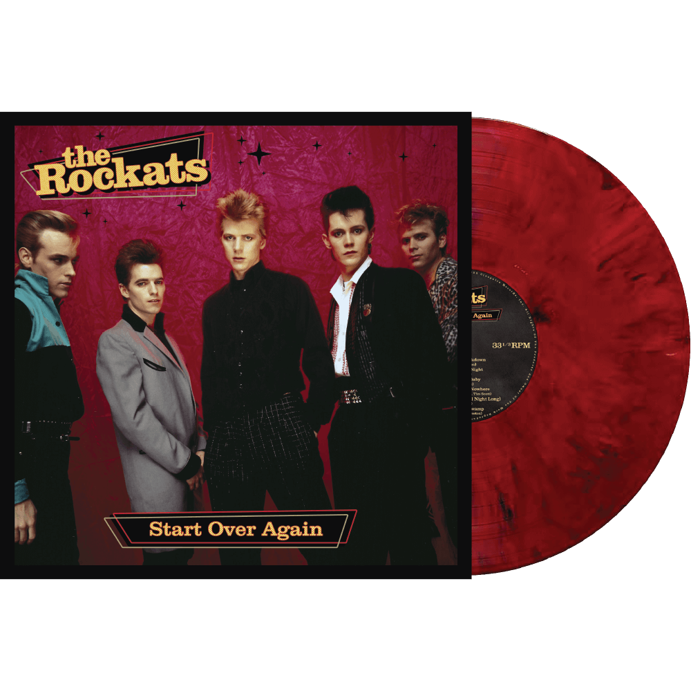 The Rockats - Start Over Again (Red Marble Vinyl) - Cleopatra Records