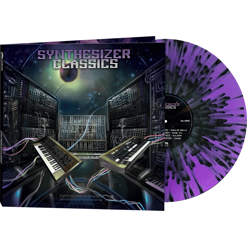 Synthesizer Classics (Purple & Black Splatter Vinyl) - Cleopatra Records