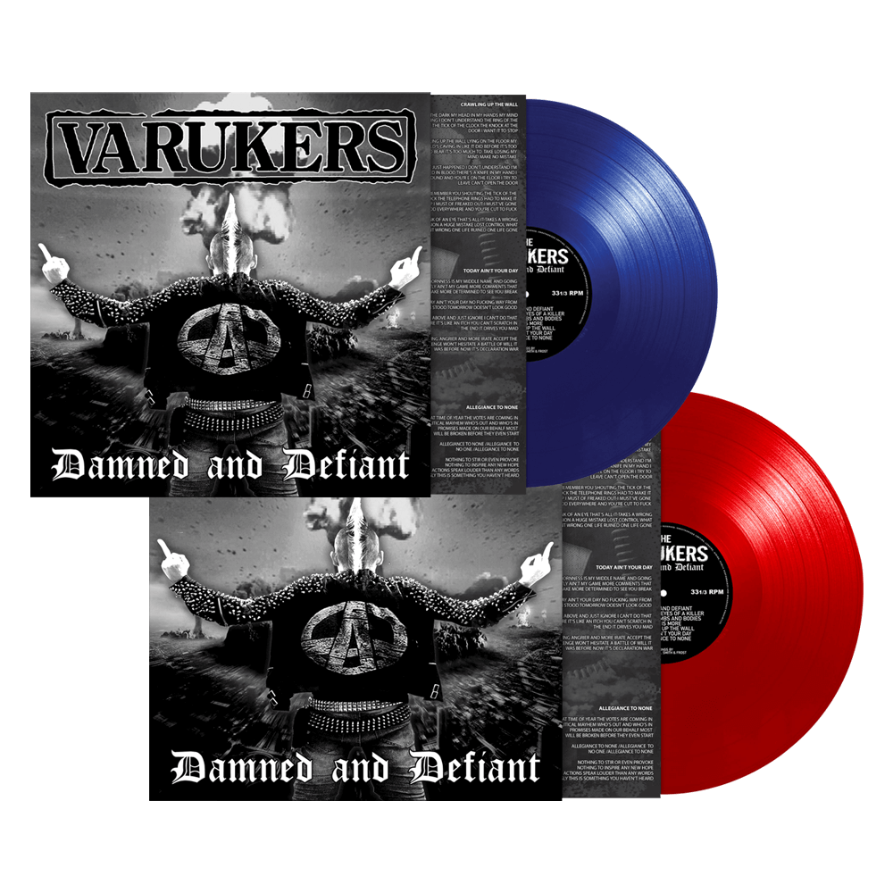 The Varukers - Damned and Defiant (Colored Vinyl) - Cleopatra Records