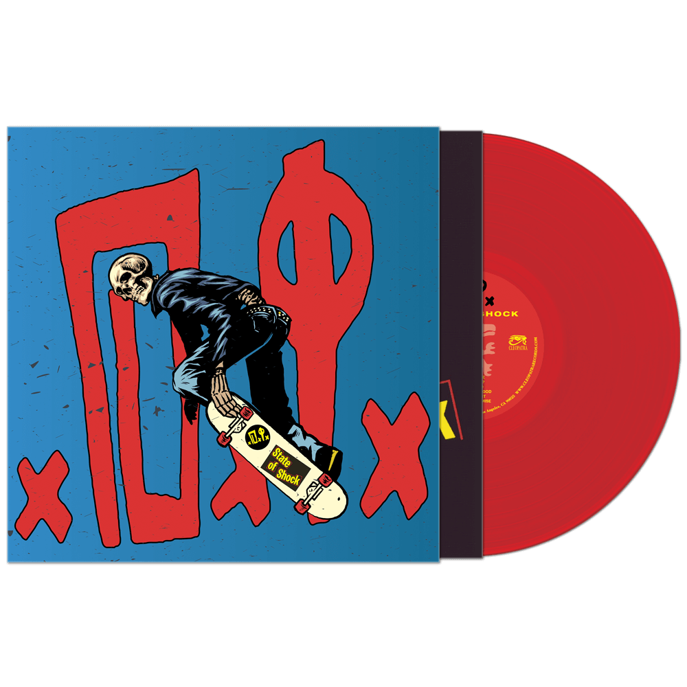 D.I. - State of Shock (Red Vinyl) - Cleopatra Records