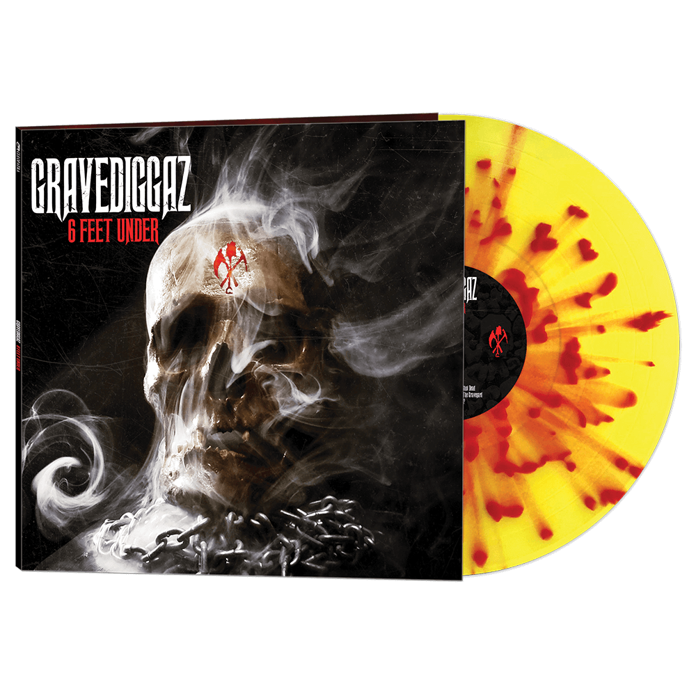Gravediggaz - 6 Feet Under (Yellow/Red Splatter Vinyl)