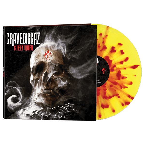 Gravediggaz - 6 Feet Under (Yellow-Red Splatter Vinyl) - Cleopatra Records