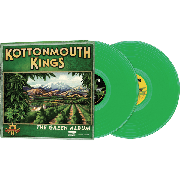 【激レア・送料無料】Kottonmouth Kings 2LP USオリジナル盤 Kottonmouth Kings - The Green Album (Green Double Vinyl