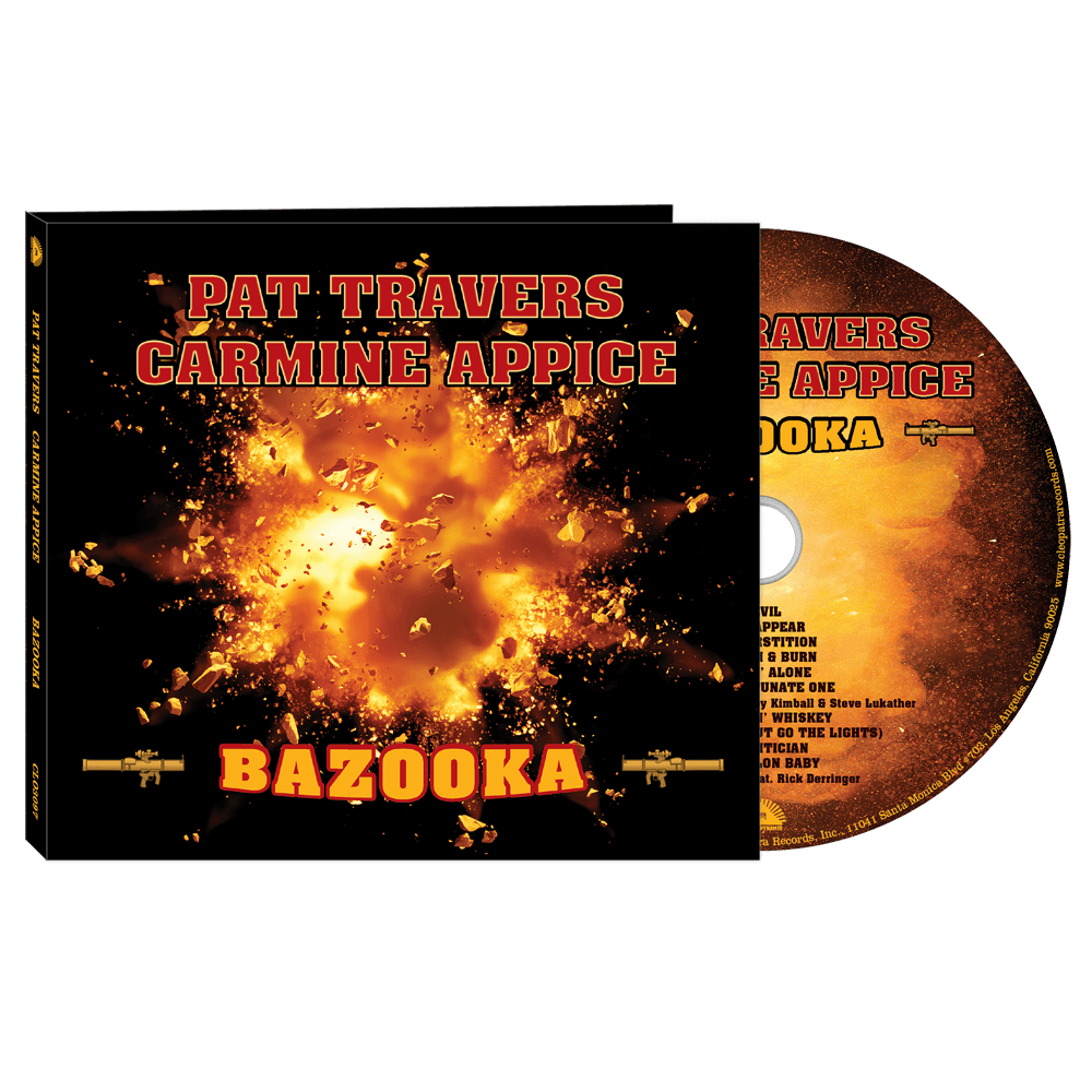 Pat Travers & Carmine Appice - Bazooka (CD Digipak)