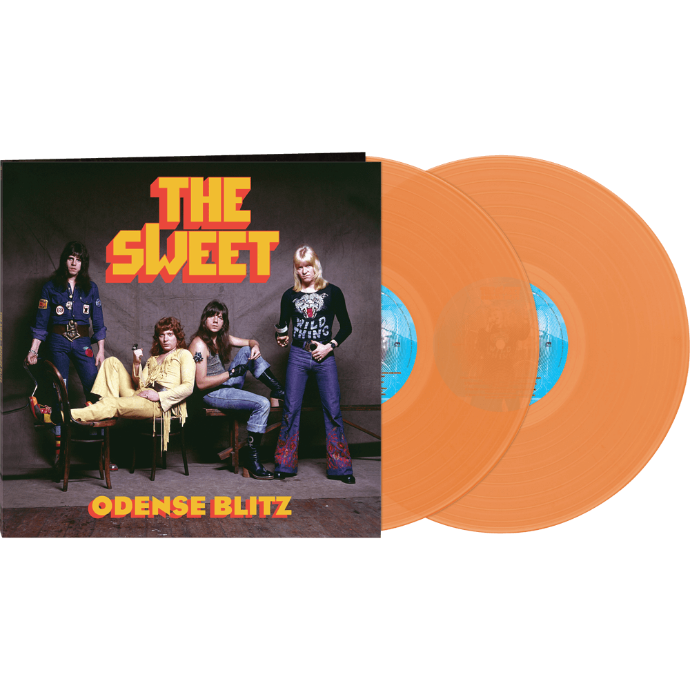 The Sweet - Odense Blitz (Orange Double Vinyl) - Cleopatra Records