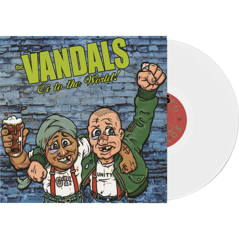 The Vandals - Oi To The World! (Limited Edition White Vinyl) - Cleopatra Records