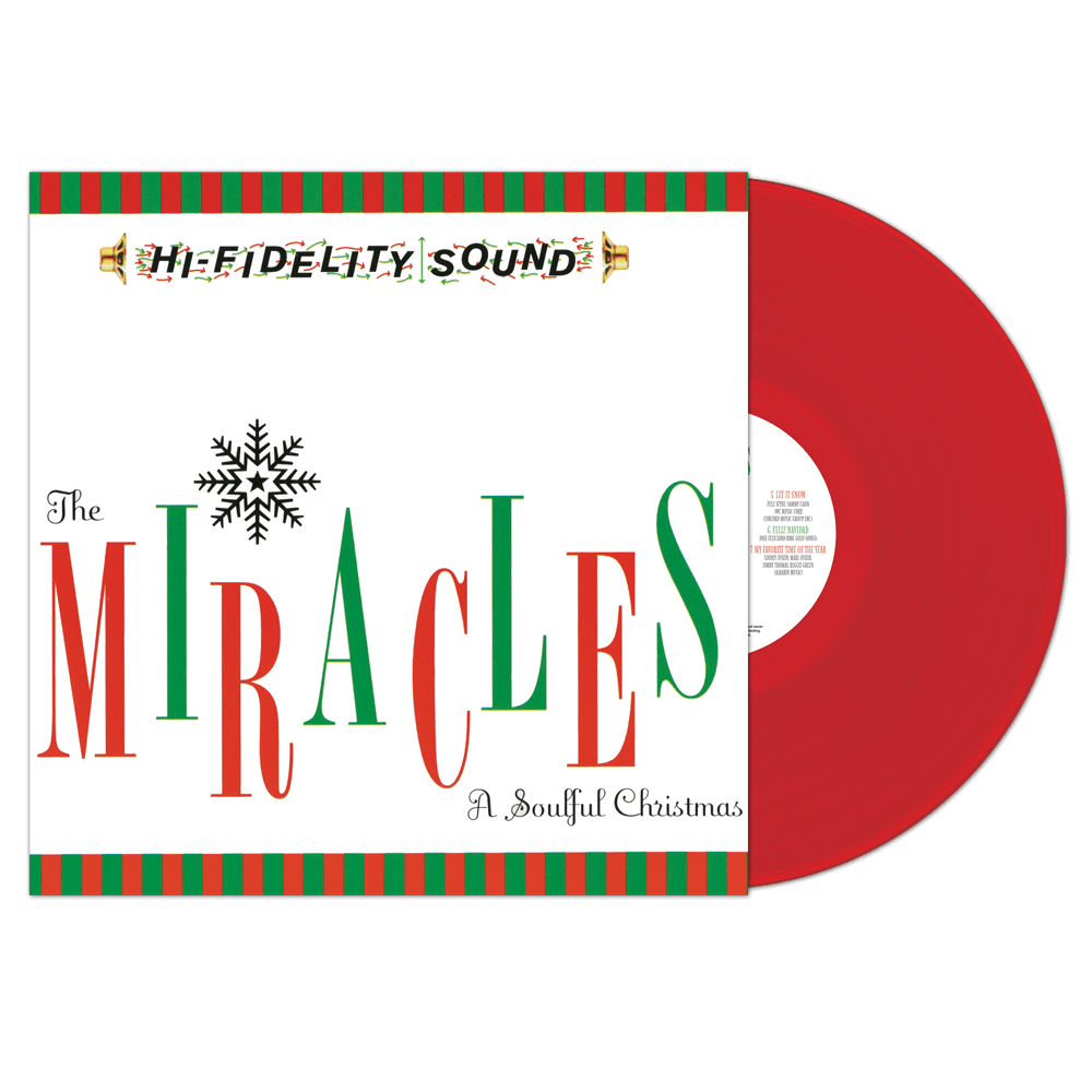 The Miracles - A Soulful Christmas (Red Vinyl) - Cleopatra Records