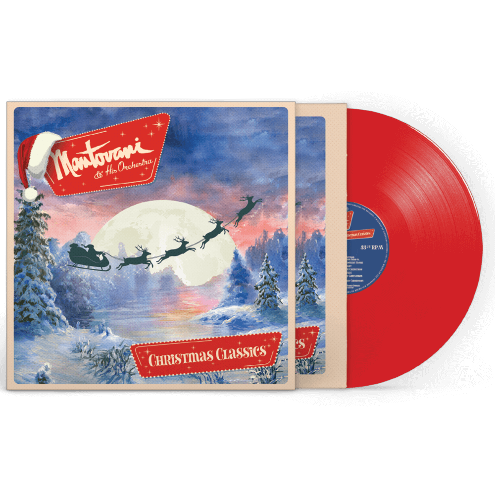 Mantovani & His Orchestra - Christmas Classics (Red Vinyl) - Cleopatra Records