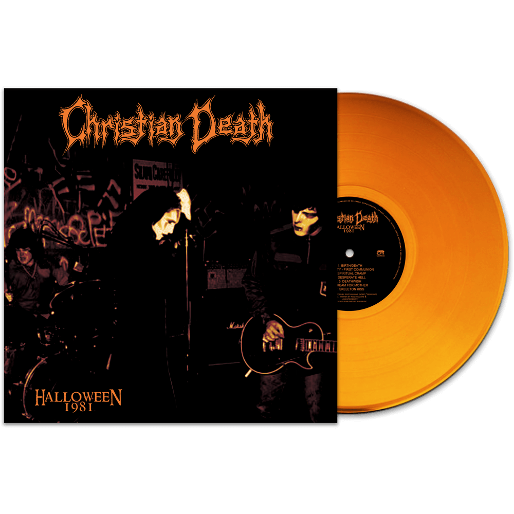 Christian Death - Halloween 1981 (Limited Edition Orange Vinyl) - Cleopatra Records