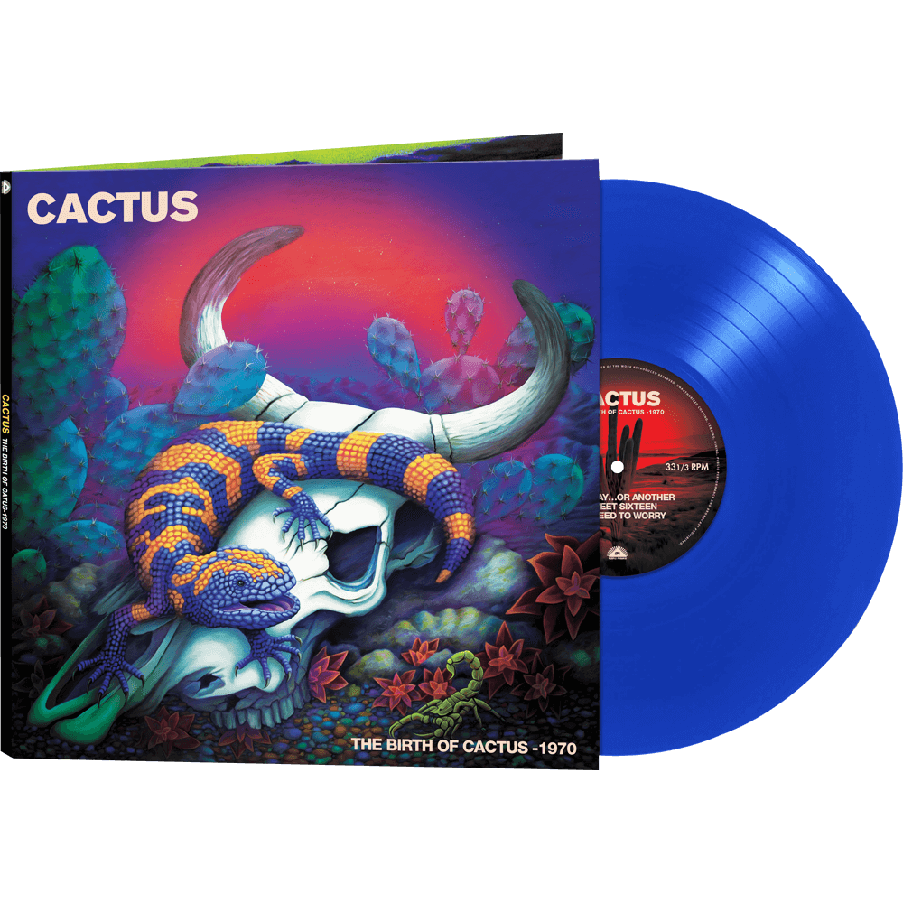 Cactus - The Birth of Cactus - 1970 (Limited Edition Blue Vinyl)