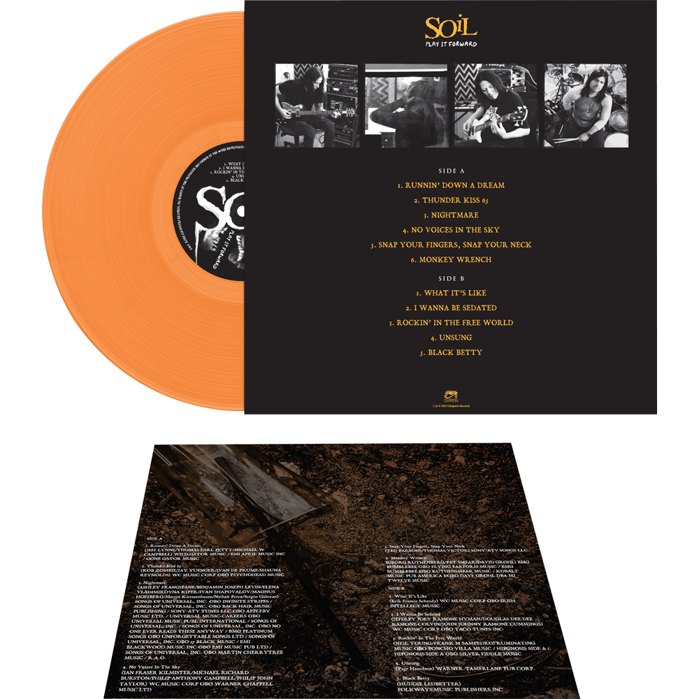 Soil - Play It Forward (Orange Vinyl)