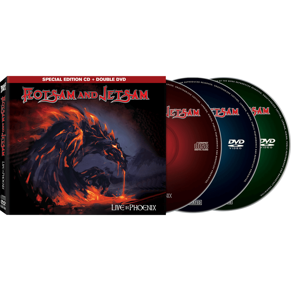 Flotsam and Jetsam - Live in Phoenix (CD + Double DVD)