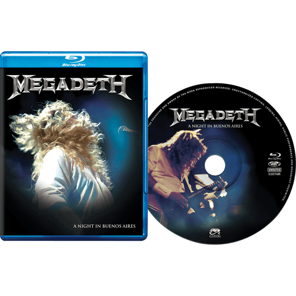 Megadeth - A Night In Buenos Aires (Blu-Ray) - Cleopatra Records