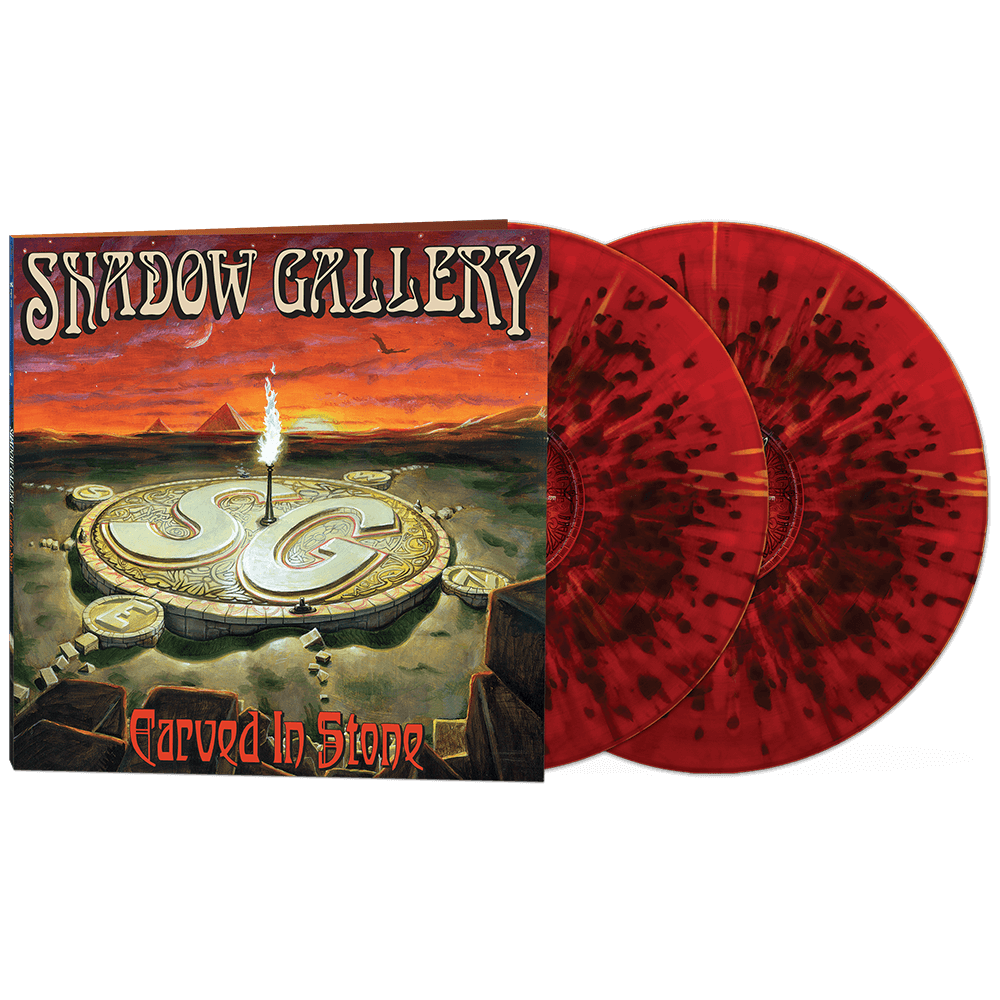 Shadow Gallery - Carved In Stone (Red/Black Splatter Double Vinyl)