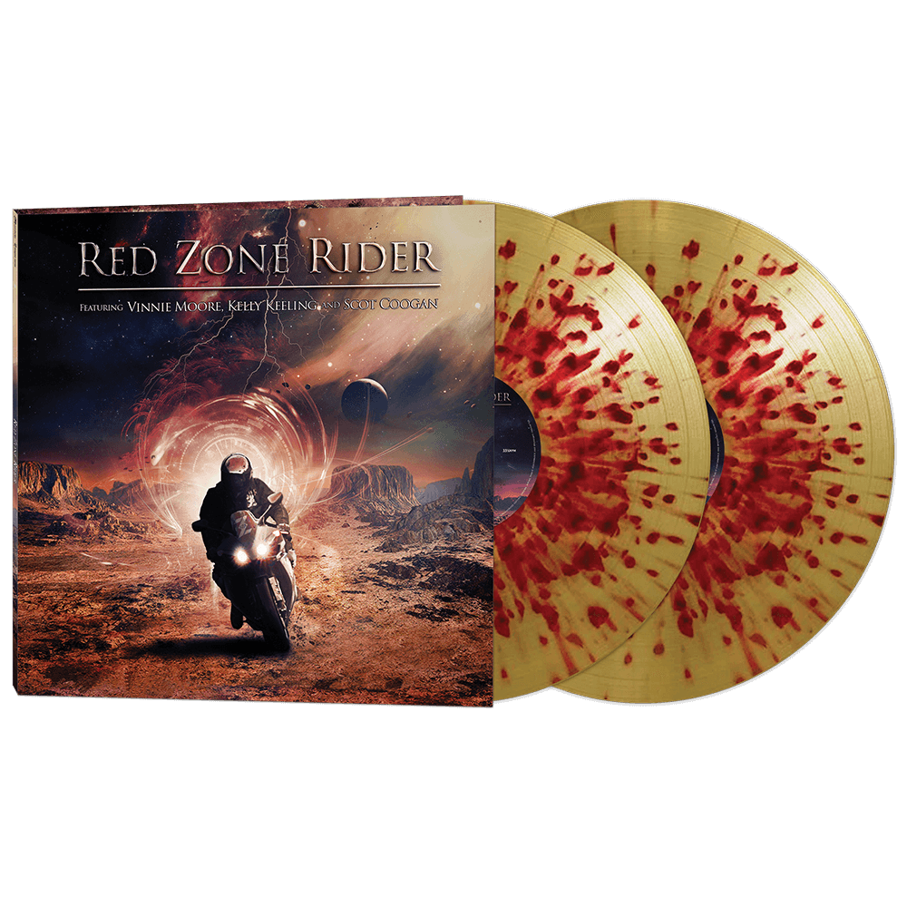 Red Zone Rider (Gold-Red Splatter Double Vinyl) - Cleopatra Records